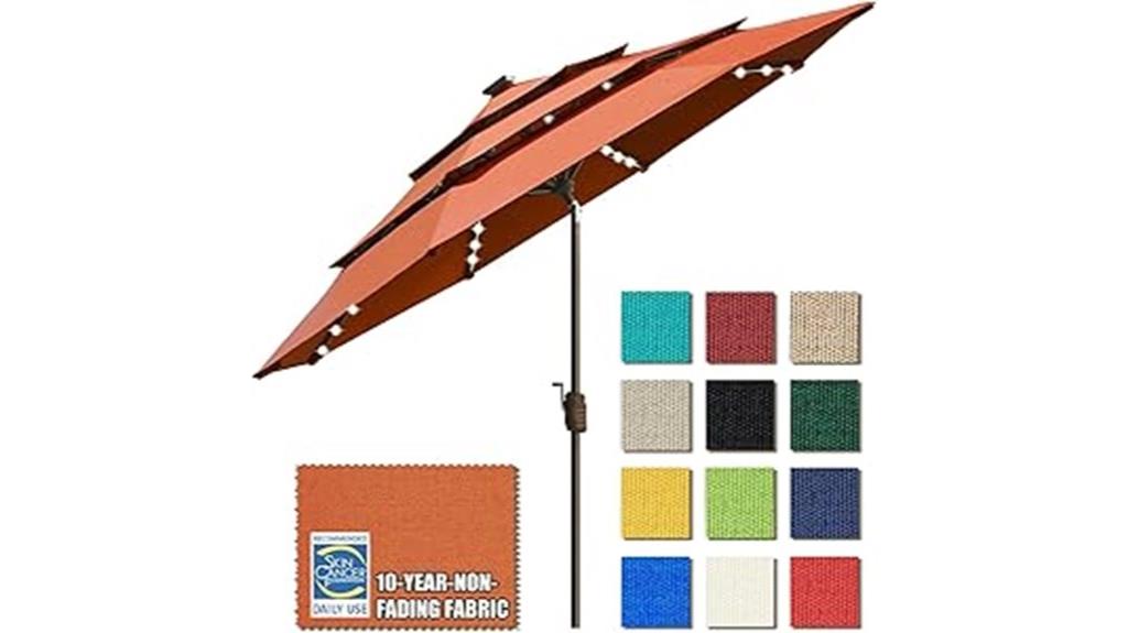 10 year led umbrella