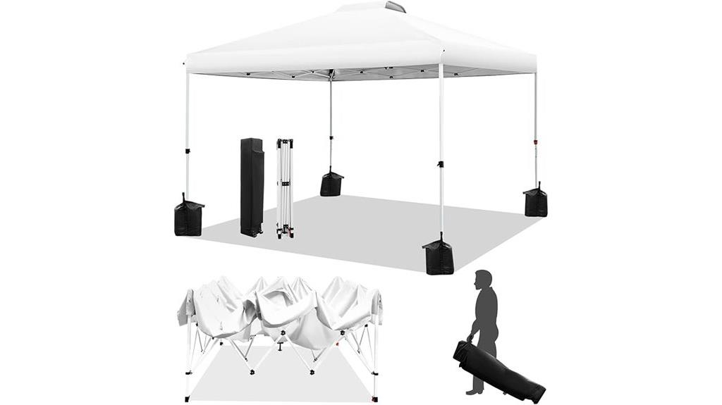 10x10ft pop up canopy