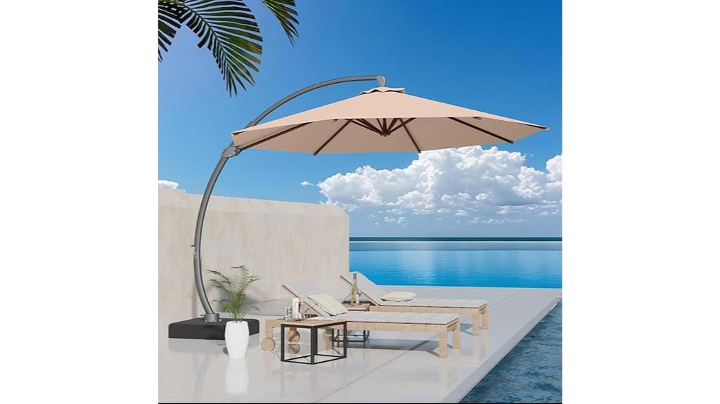 11ft offset cantilever umbrella