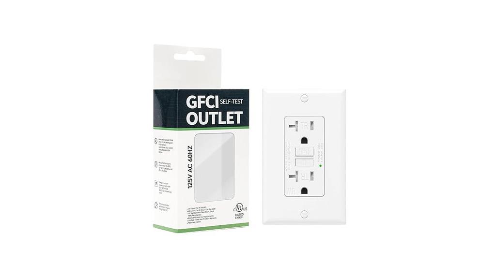 20 amp gfi outlet pack