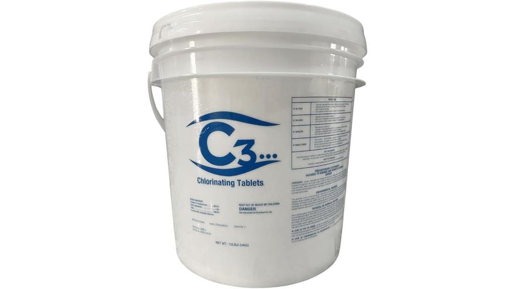 3 inch chlorine tablets 10 pound