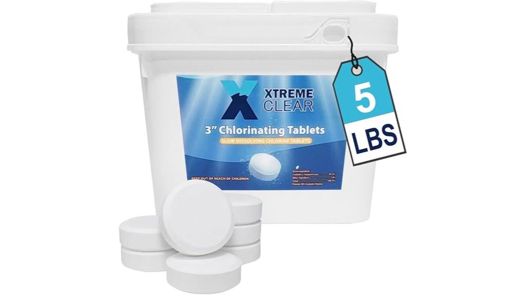 3 inch stabilized chlorine tablets