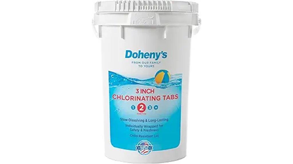 3 inch stabilized chlorine tablets