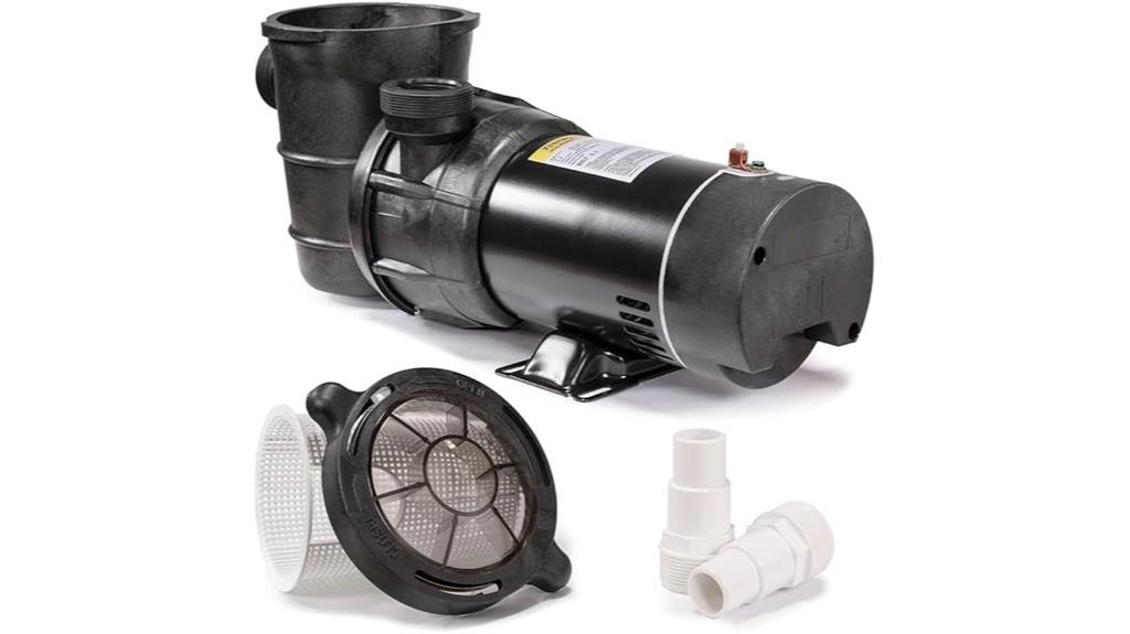 above ground pool pump