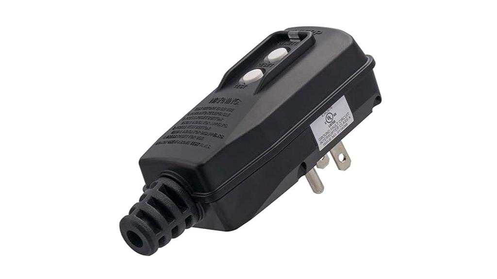 auto monitoring gfci plug