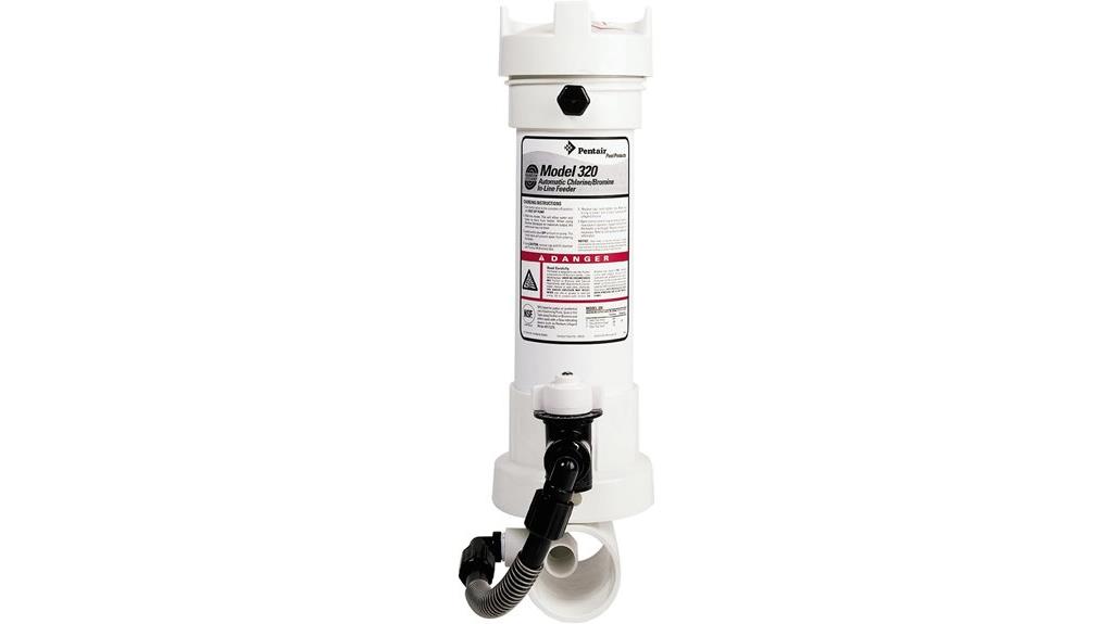 automatic pool chemical feeder