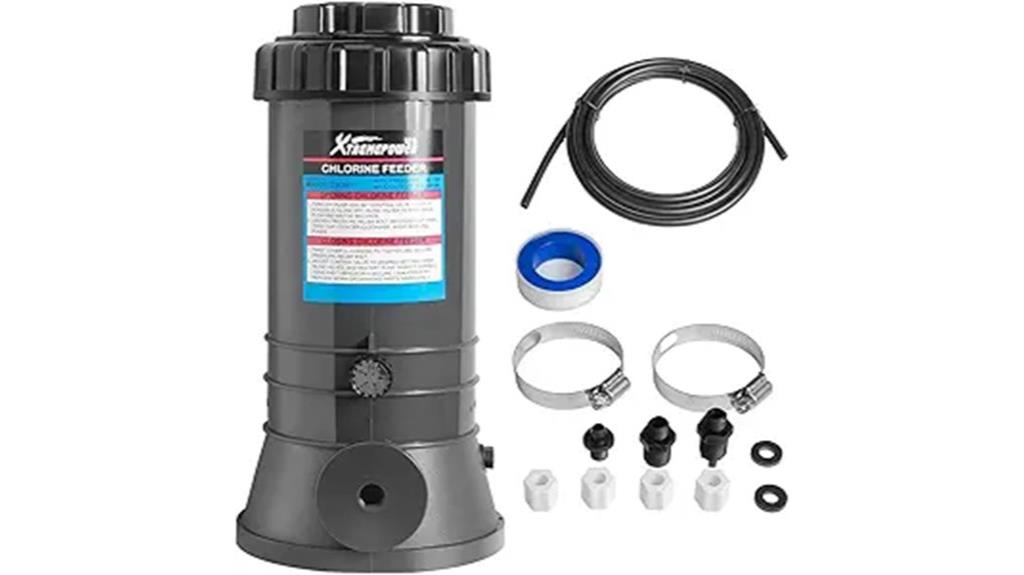 automatic pool chlorine dispenser