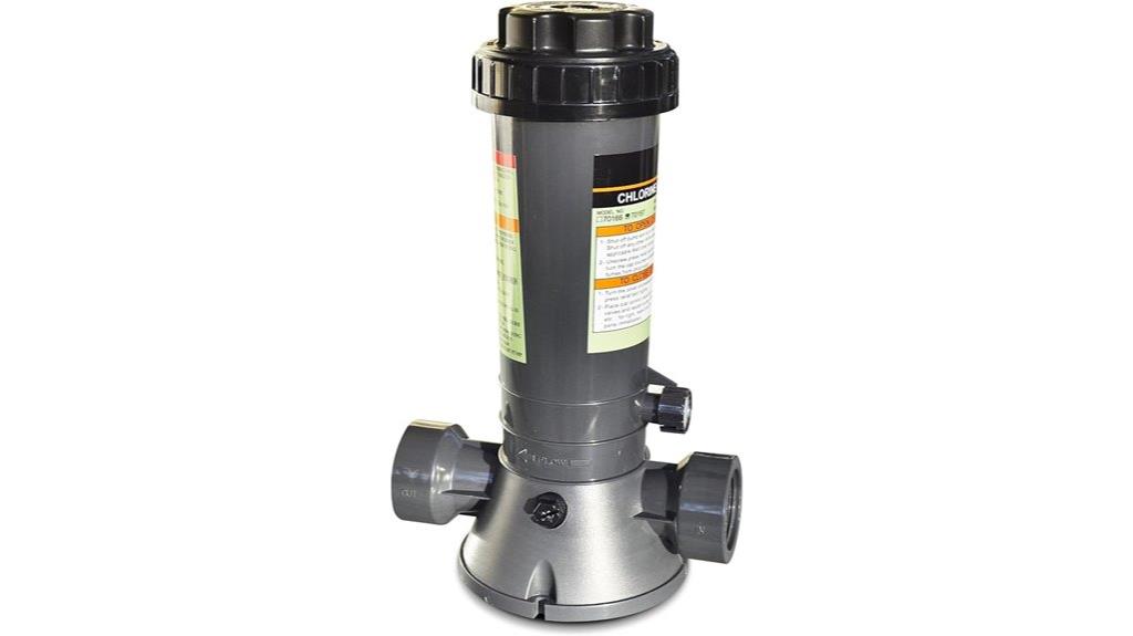 automatic pool chlorine feeder