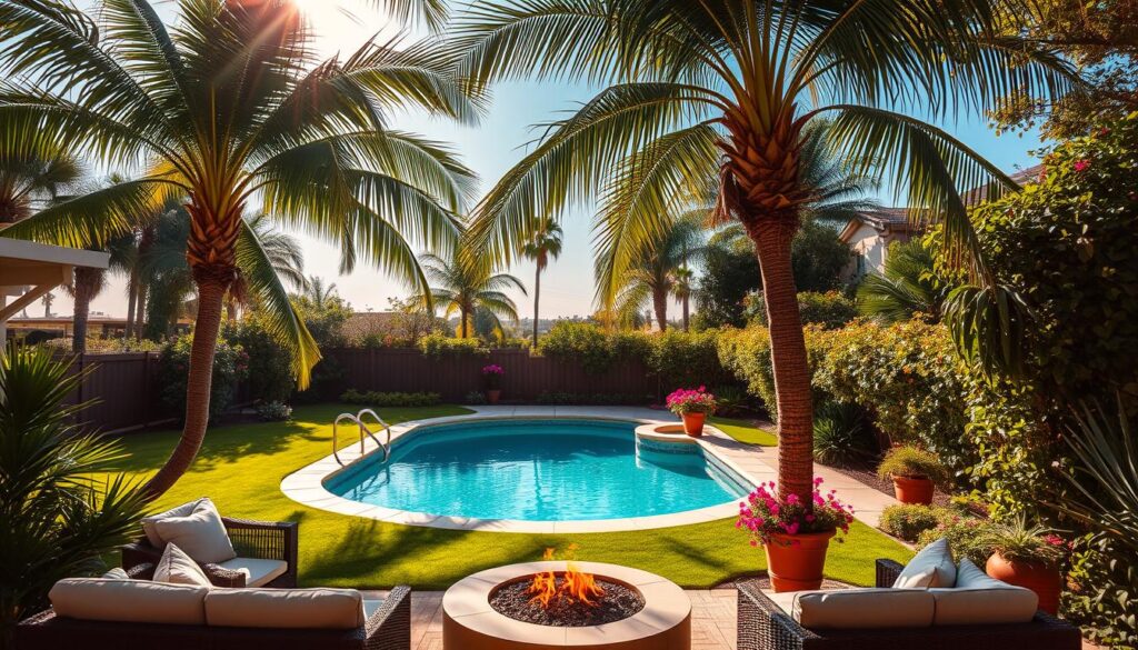 backyard oasis