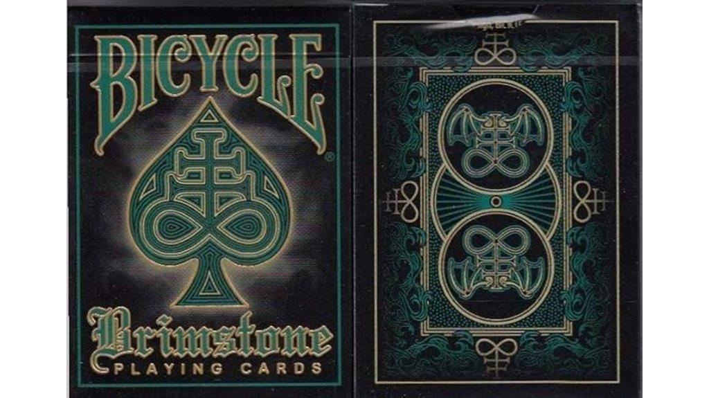 bicycle brimstone aqua deck