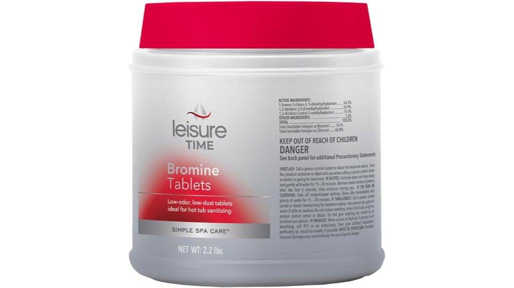 bromine tablets for pools