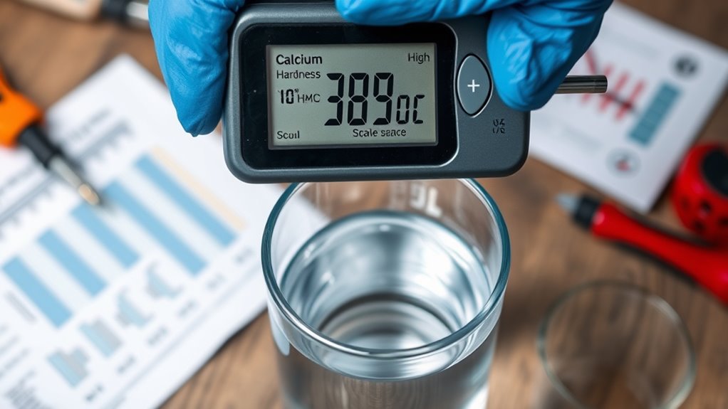 calcium affects water mineralization