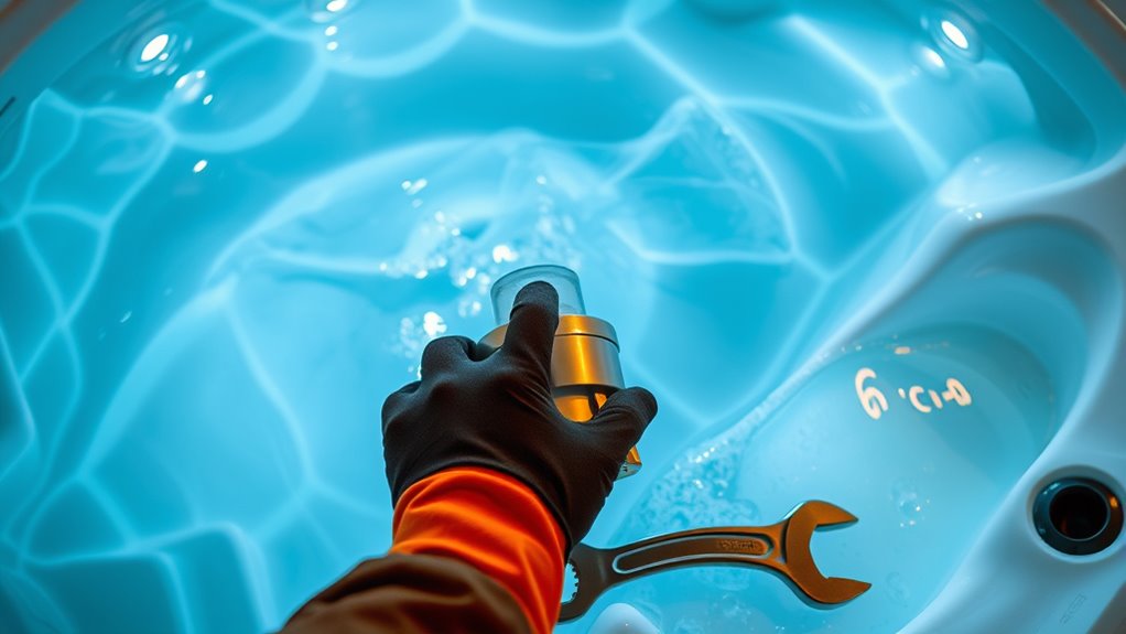 check water listen inspect