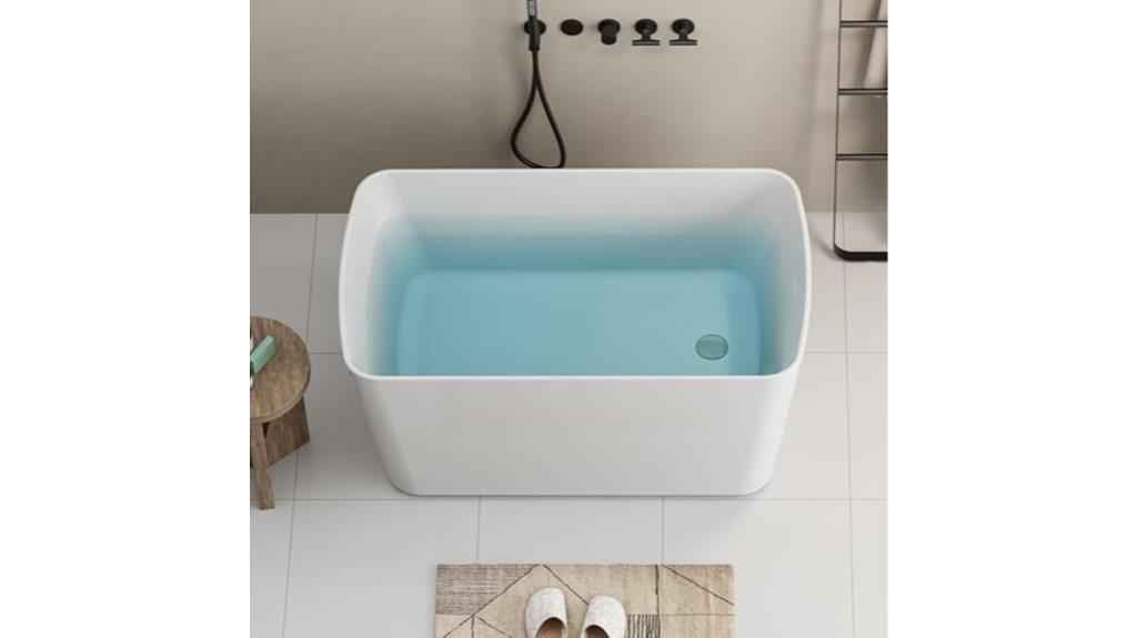 child sized acrylic bathtub