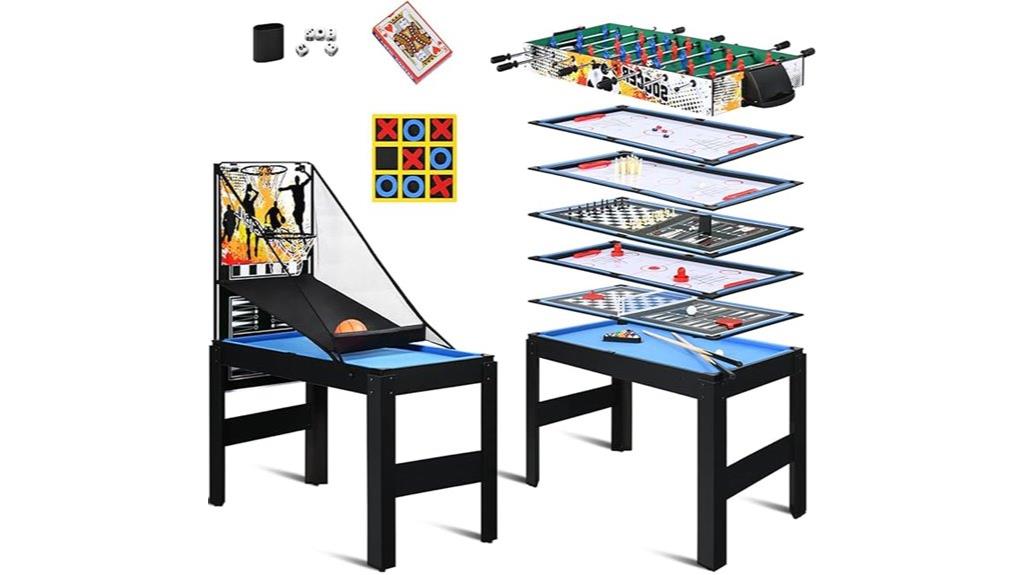 complete multi game table set
