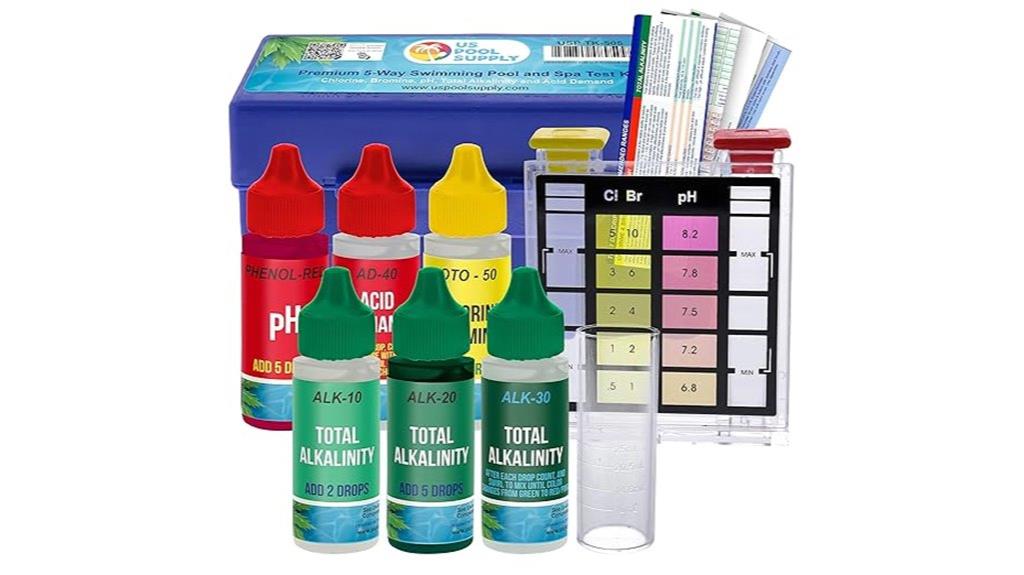comprehensive pool testing kit