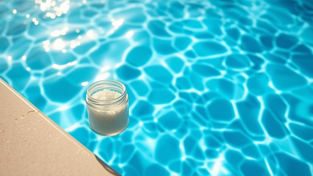 cyanuric acid shields chlorine