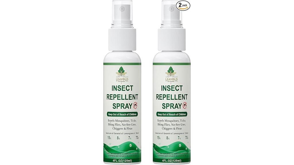 dual body mosquito spray