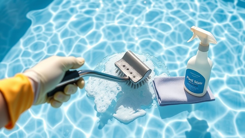 essential pool stain removal tools