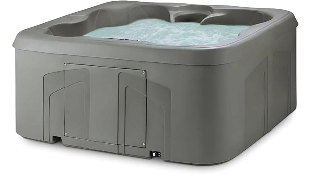 four person hot tub