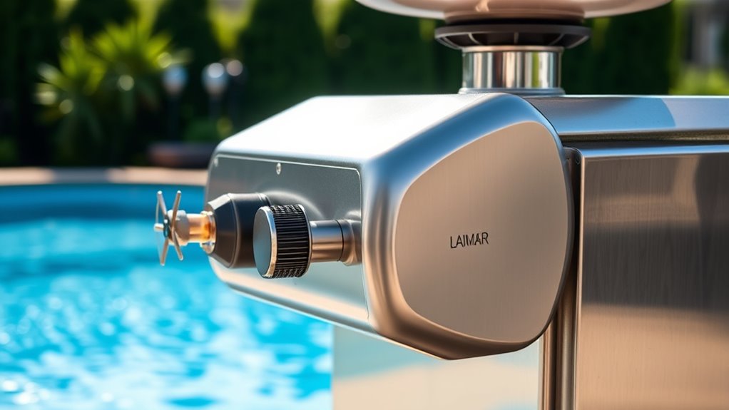 gas heaters rapidly warm pools