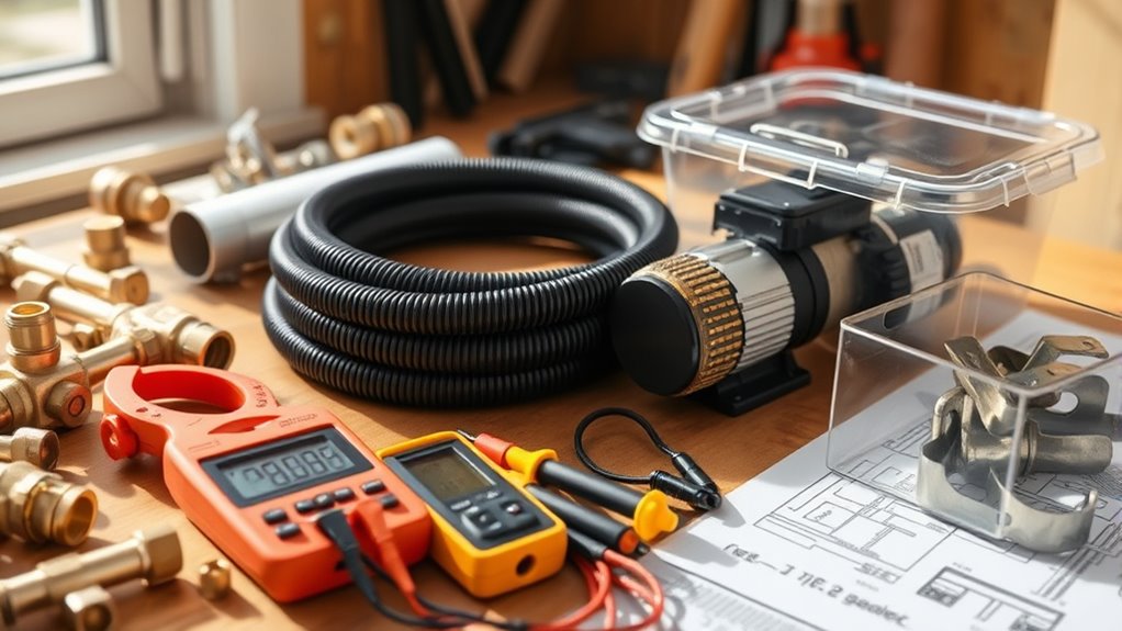 gather tools and materials