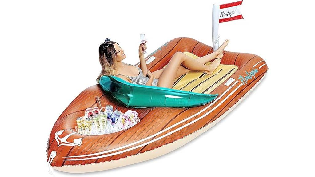 giant boat pool float