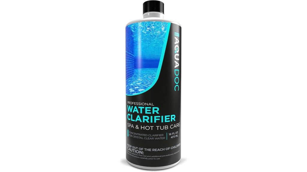 hot tub cloudy water treatment