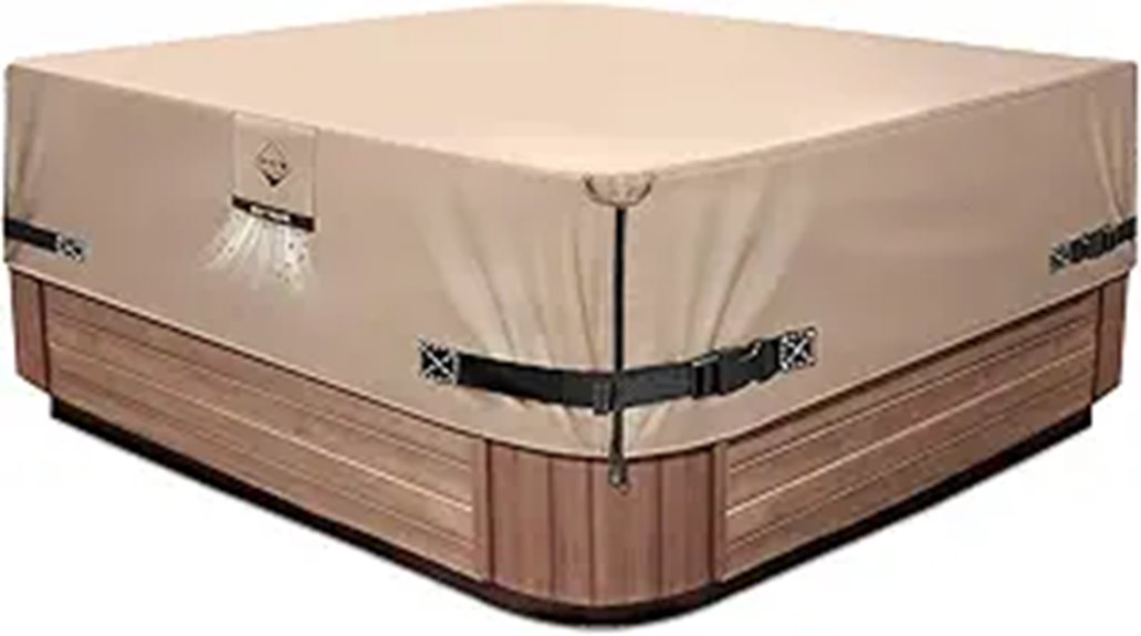 hot tub cover 90x90 inches