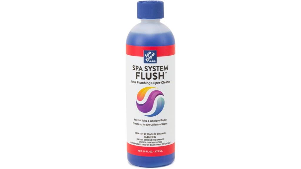 hot tub flush cleaner