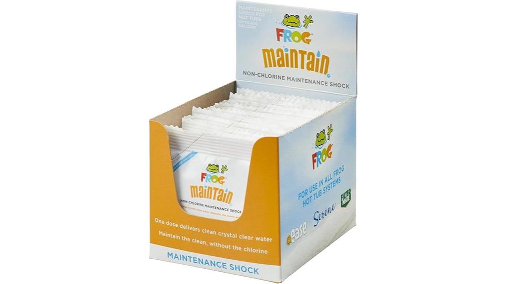 hot tub non chlorine shock