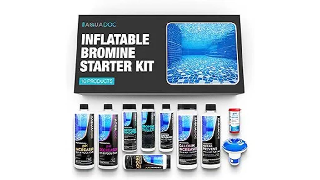 inflatable hot tub chemicals