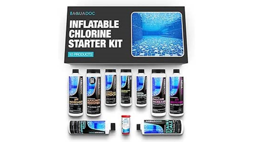 inflatable hot tub chemicals
