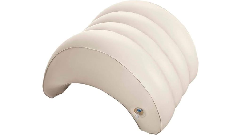 inflatable hot tub pillow