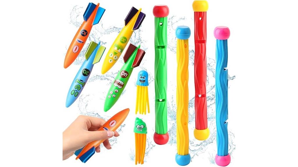 kids dive ring set
