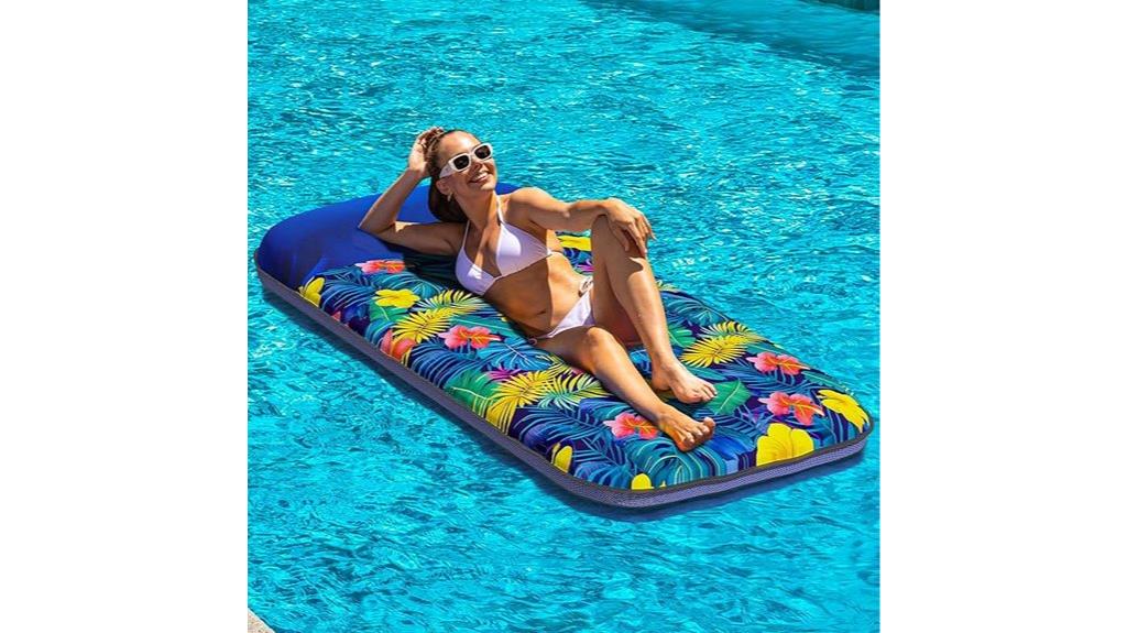 large fabric inflatable lounge