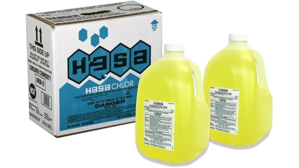 liquid chlorine for pools