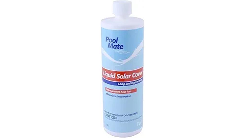 liquid solar pool cover
