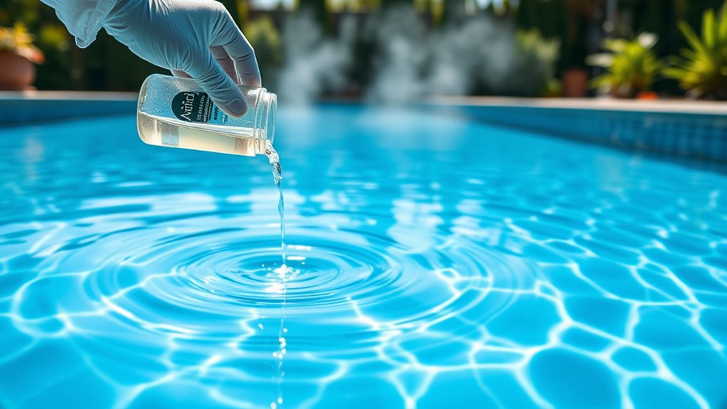 maintain balanced pool chemistry