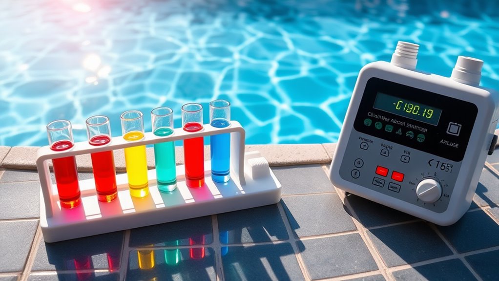 maintain balanced pool sanitizer