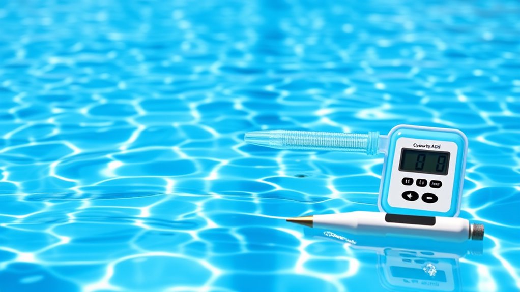 maintain proper cyanuric acid levels