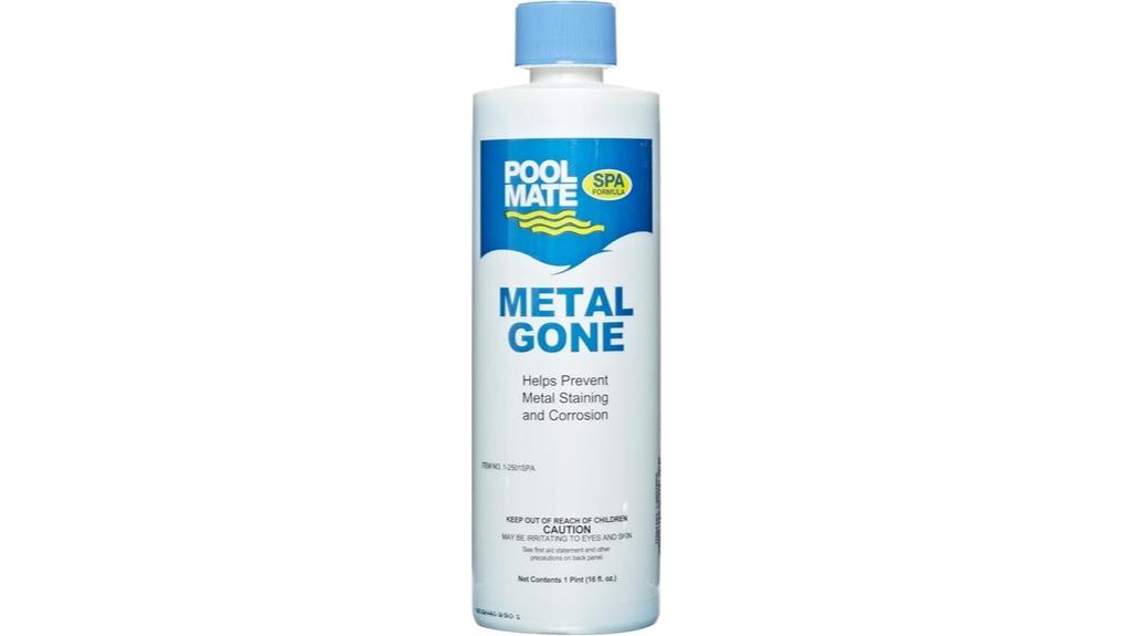 metal pool hot tub additive