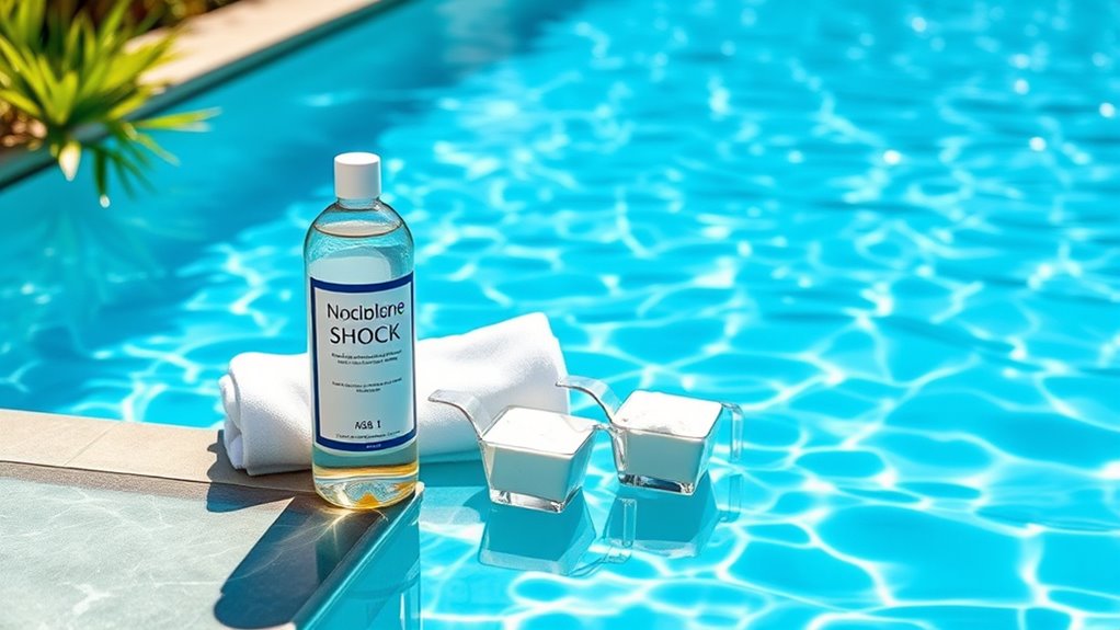 non chlorine shock usage