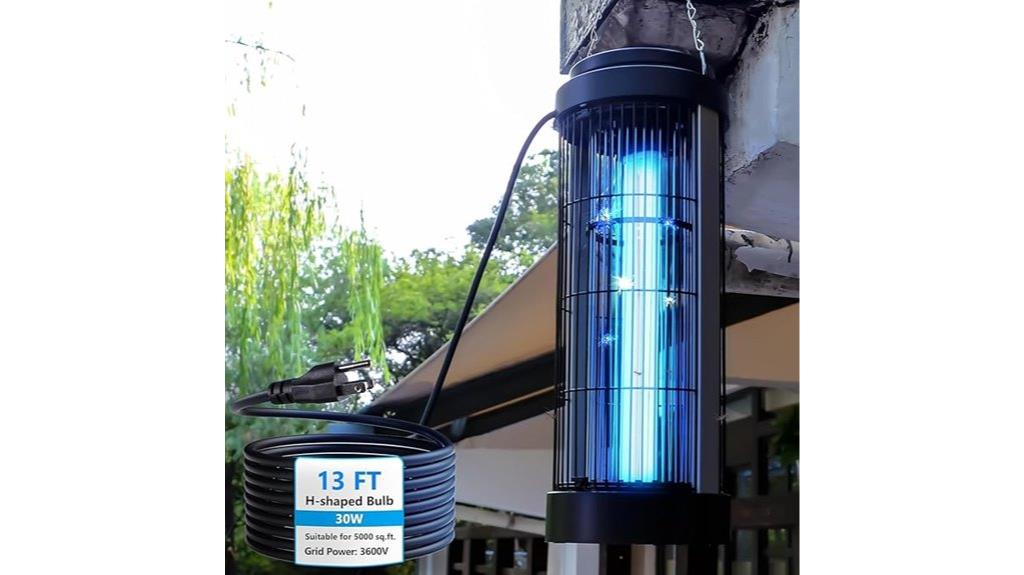 outdoor bug zapper cord