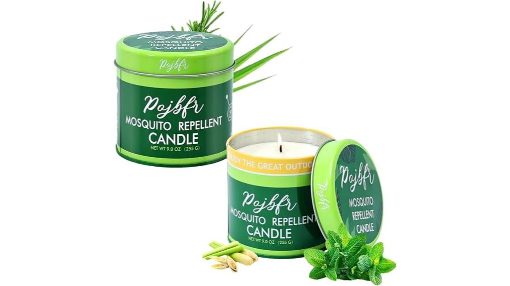 outdoor mosquito repellent candles