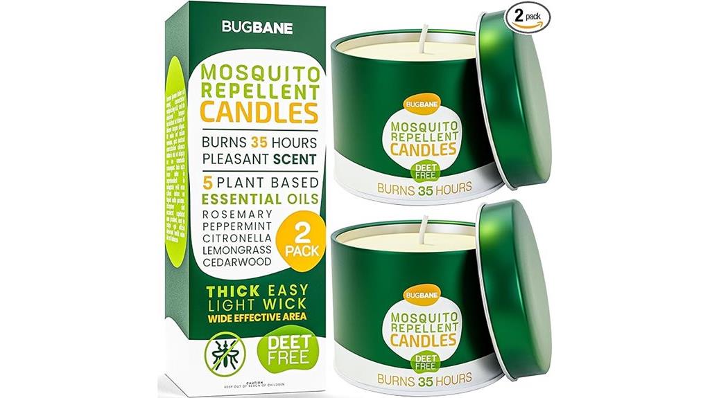 outdoor mosquito repellent candles