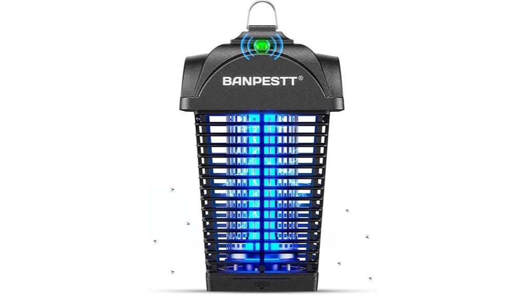 outdoor mosquito zapper with dusk sensor