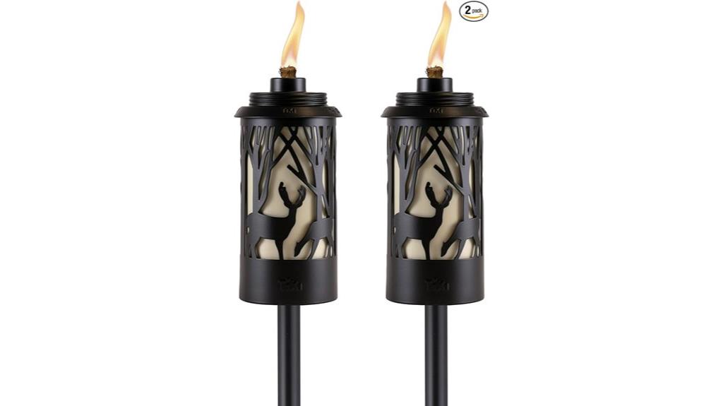 outdoor torch 2 pack
