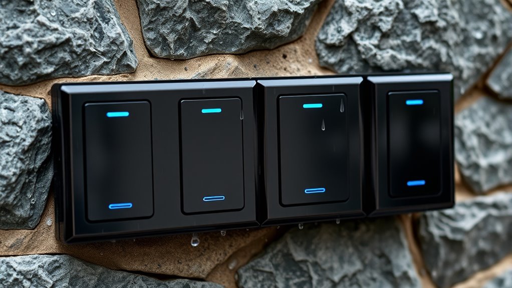 outdoor waterproof switch considerations