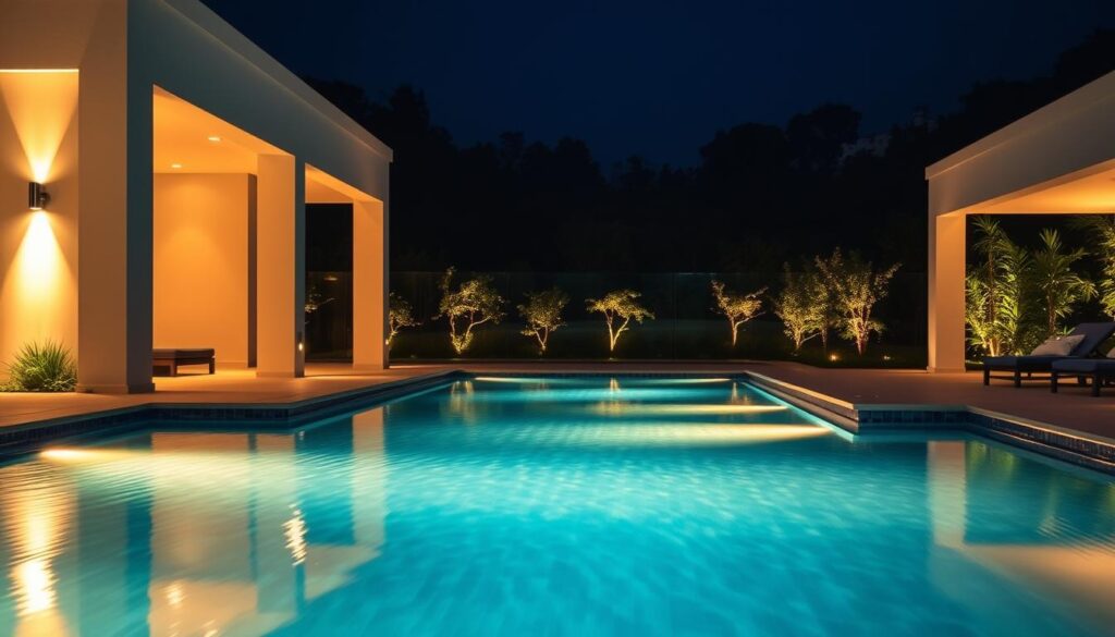 pool lighting trends